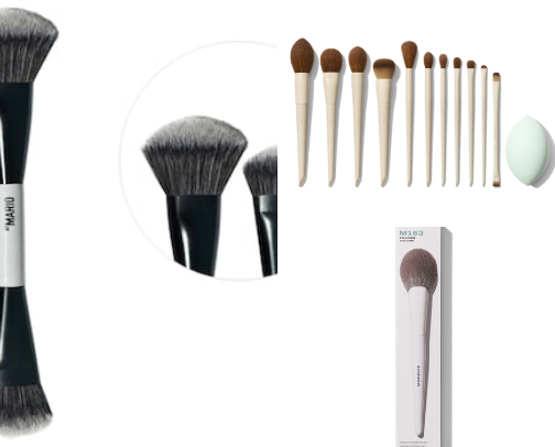 My go to makeup brushes cover photo collage