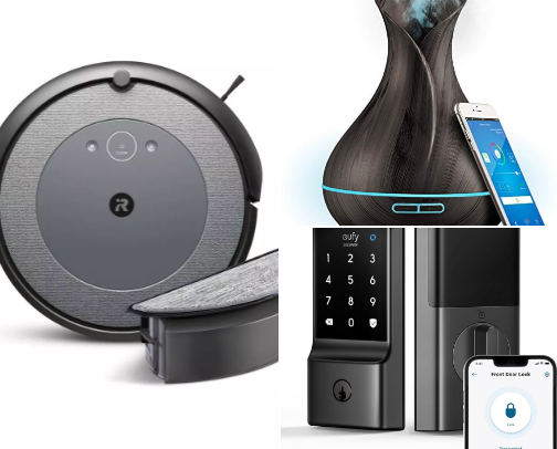 Technology cover photo collage