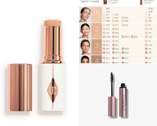 Makeup for seamless finish 💄💋 cover photo collage