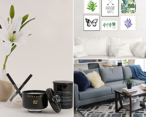 Home Decor cover photo collage