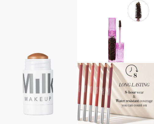 my daily used makeup products 🎀 cover photo collage