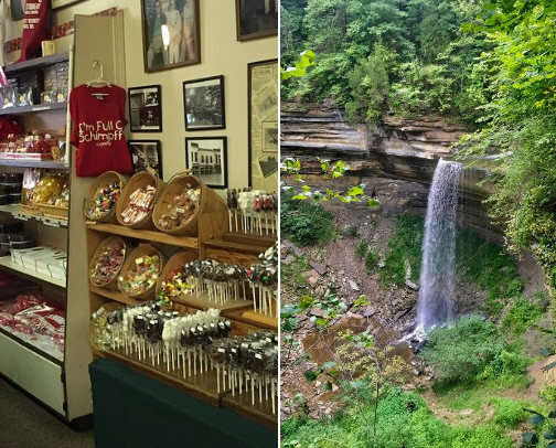 My Favorite Southern Indiana Places to Go cover photo collage