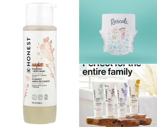 My favorite baby products cover photo collage