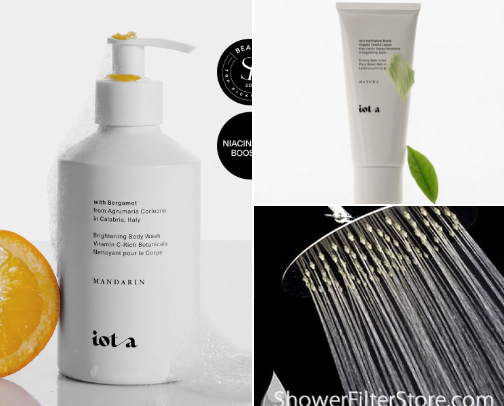 SHOWER & BODY CARE cover photo collage