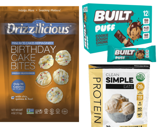 Low cal snacks that are actually really good! cover photo collage