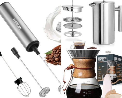 Coffee & Tea Lover Essentials Worth Adding to Your Routine. cover photo collage