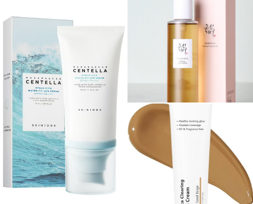 🇰🇷 korean beauty ✨ cover photo collage