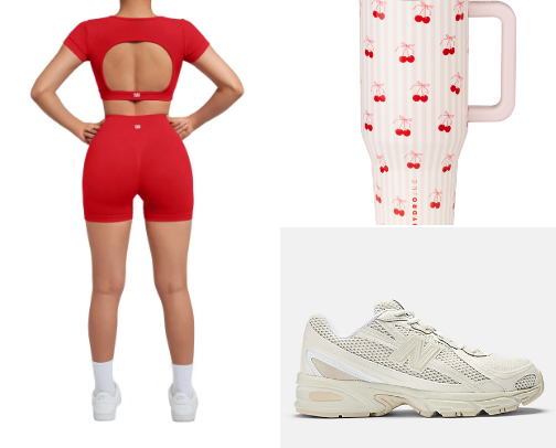 IT GIRL (athletic aesthetic) cover photo collage