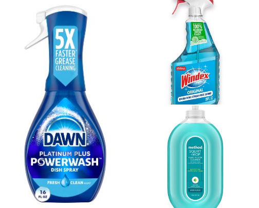 My Favorite Cleaning Supplies for a Sparkling Clean Home cover photo collage