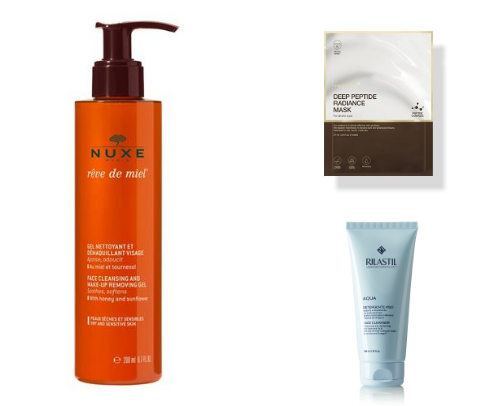 Under €20: Skincare for Normal to Dry & Sensitive Skin 💸 cover photo collage