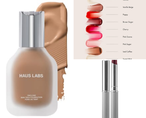 What’s in my makeup bag cover photo collage