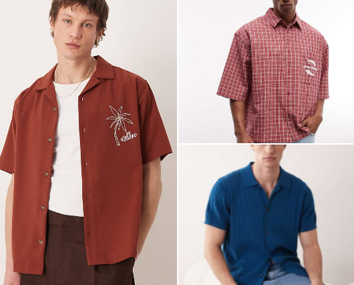 MEN, dress for the female gaze this summer!! cover photo collage