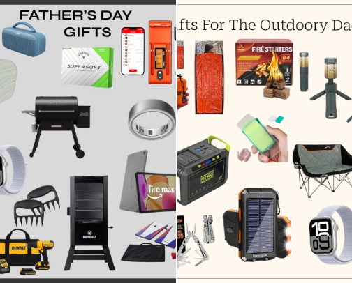 Father's Day Gift Ideas cover photo collage