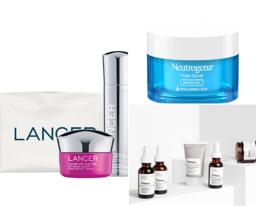 The 40+ Skincare Glow List cover photo collage
