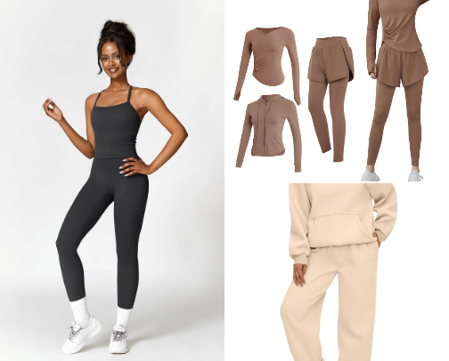 Stylish sports & athleisure outfits for any occasion cover photo collage