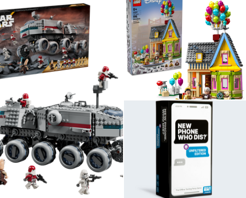 Toys for adults cover photo collage