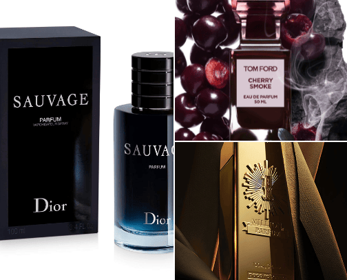 Parfumes for gentleman ✔️ cover photo collage