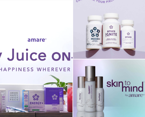 Amare - The Mental Wellness Company cover photo collage