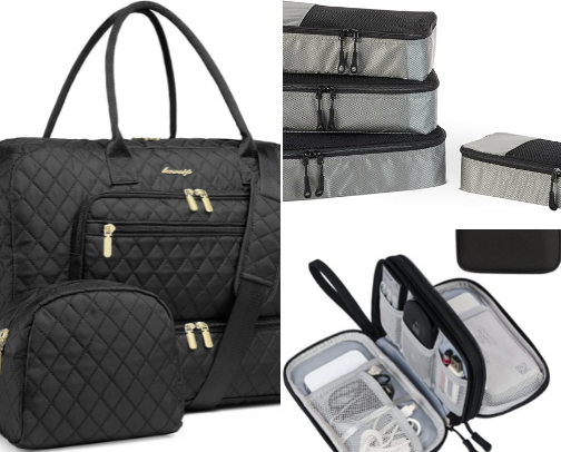 Travel essentials cover photo collage