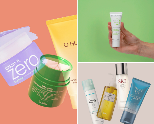 Skin Care Recos/Make-up Recos cover photo collage