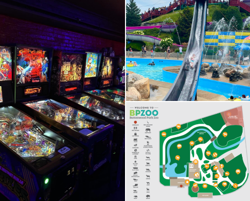 Fun destinations! cover photo collage