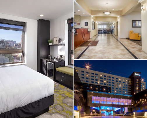 hotels recommendations | usa cover photo collage