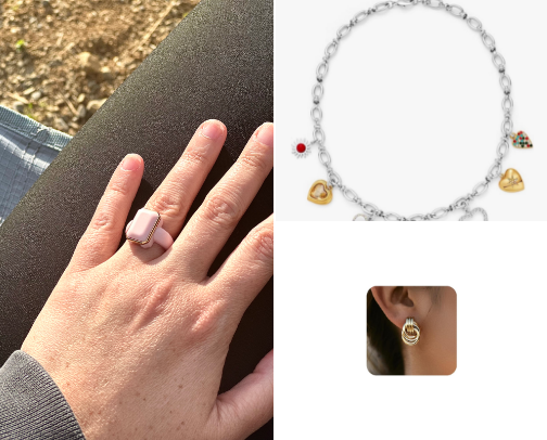 Jewelry that won’t break the bank (but looks like it did 😉) cover photo collage