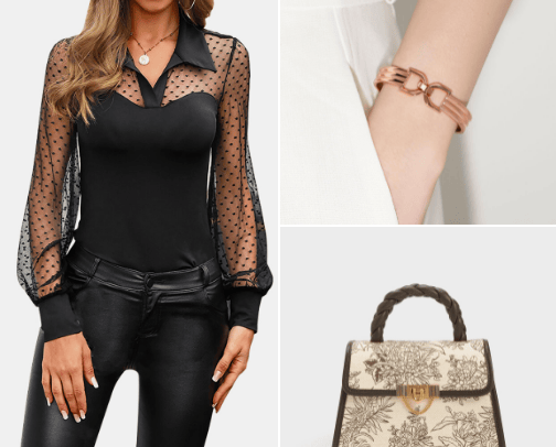 Fashion cover photo collage