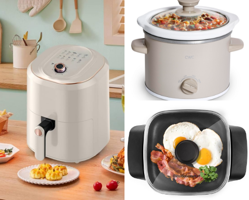 Appliances you might wanna use in your place 🛍️ cover photo collage