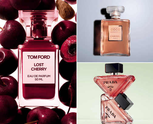 Women Parfumes cover photo collage