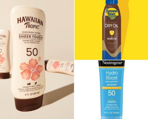 Go to sun care cover photo collage