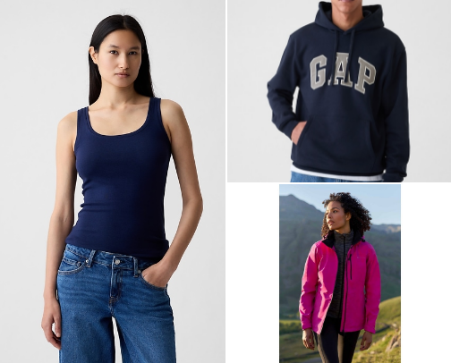 Clothings cover photo collage