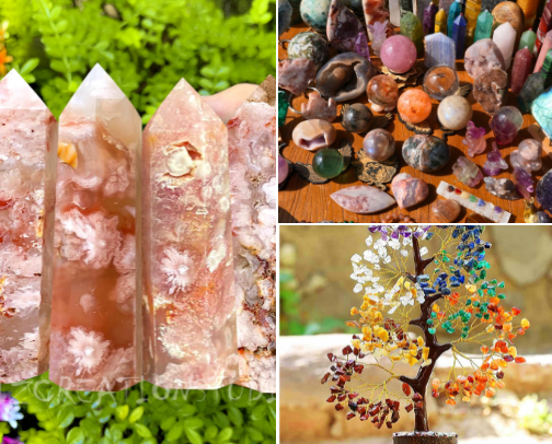 Gifts for the Girlies who Love Crystals! cover photo collage