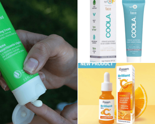Skin Care cover photo collage