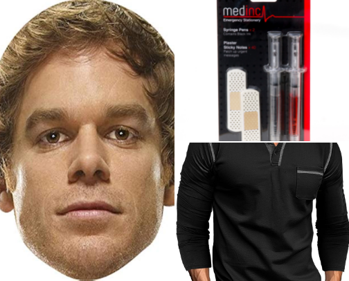I'm Dressing As (Female) Dexter Morgan For Halloween | Here's What I Bought For My Outfit cover photo collage