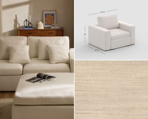 My Cozy Living Room cover photo collage