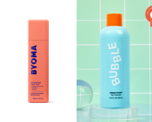 My favorite skincare recs 🫧✨ cover photo collage