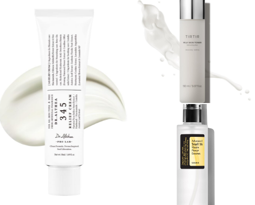 Korean skincare favorites cover photo collage