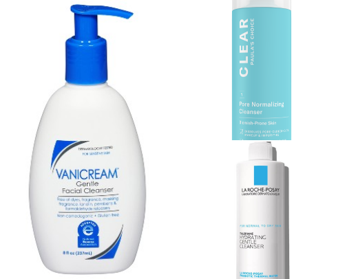 skincare cover photo collage