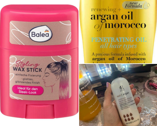 Hair Products cover photo collage