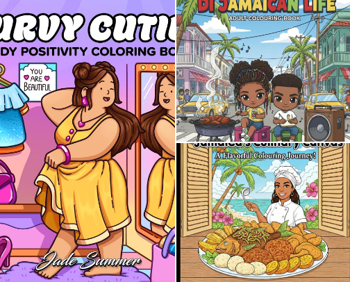 Color & Unwind – A Grown-Up Therapeutic Creative Escape 📚 cover photo collage