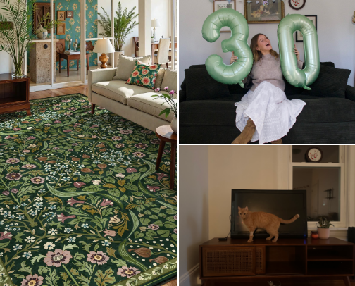 whimsical cottagecore cozy home recs cover photo collage