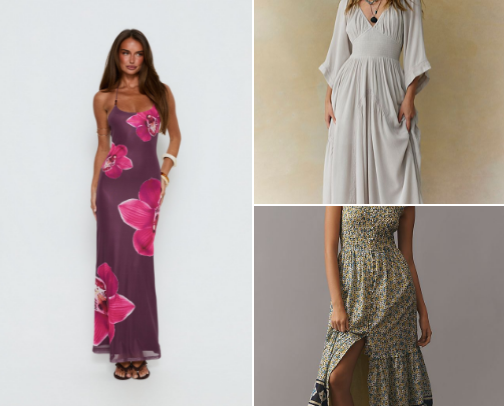 Elevated Edits: The Ultimate Tall Girl Guide to Maxi & Midi Dresses 👗 cover photo collage
