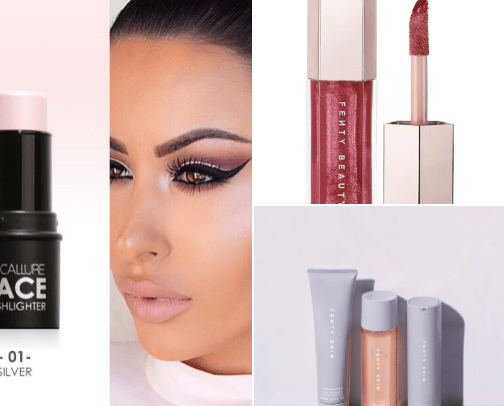 Beauty Products cover photo collage