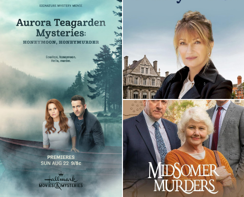 Favourite Murder Mystery Shows by an Agatha Christie Girlie cover photo collage