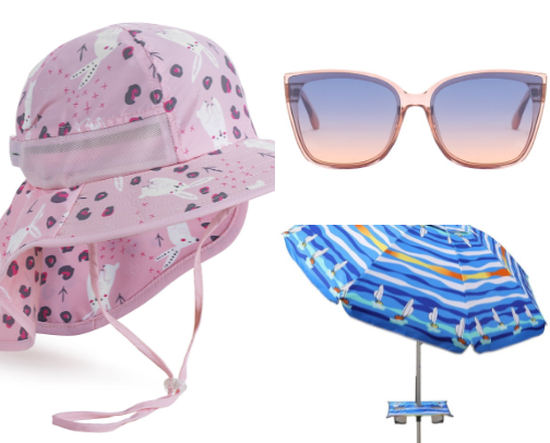 Mom's Beach Day Survival Kit 🍉⛱️ cover photo collage