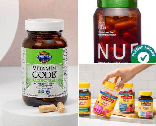 Multivitamins & Minerals 💊 cover photo collage