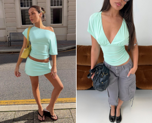 color of the summer: turquoise🩵 cover photo collage
