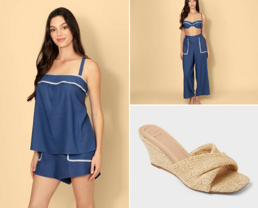Coastal Chic Target Finds cover photo collage