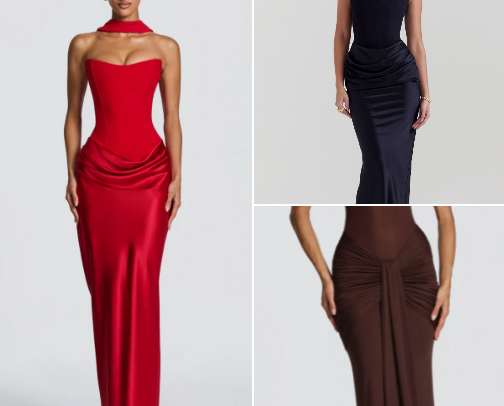 formal dresses cover photo collage